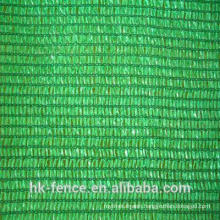 HDPE 100g/m2 green 60% shade rate shade netting ISO factory